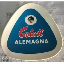 Plato Italiano - Gelati Alemagna - Plastico Rigido