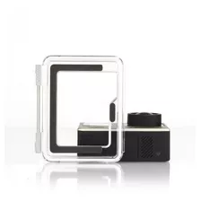 Tapa Trasera Skeleton Para Carcasa Gopro Hero 4 Silver