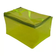 Necessaire Neon Colorida Transparente Organizadora