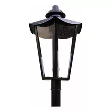 Lampara Farol Hexagonal Inoxidable Con Poste De 2,5mts 1131 