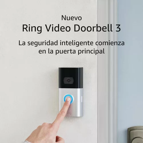 Nuevo Ring Video Doorbell 3  Con Video 1080p Hd, Detección