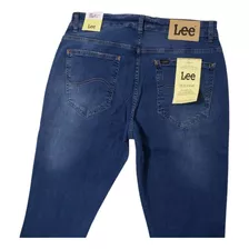 Calça Jeans / Sarja Lee Elastano Modelo Slim Original