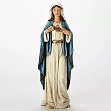 Inmaculado Corazón De La Madre María, De 17 Pulgadas, Con Pi