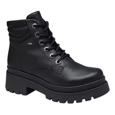 Bota Coturno Dakota De Couro Legítimo Valais - Da391