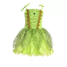 Fantasia Vestido Fadinha Tinker Bell Fada Infantil 