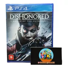 Dishonored Death Of The Outsider Ps4 Lacrado Mídia Física 