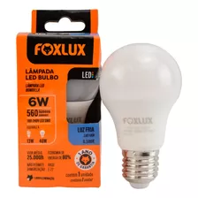 Kit 10 Lampada Led Bulbo 12w 3000k Bivolt Fx