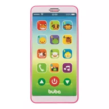 Telefone - Infantil Baby - Phone Buba - Utiliza 3 -pilhas
