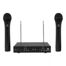 Rockville, 2 Rwm1202vh Vhf Wireless Dual Handheld Microphone