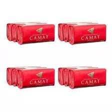 Camay Soap Paquete De 12, Rosa Clásico Suavemente Perfumado 