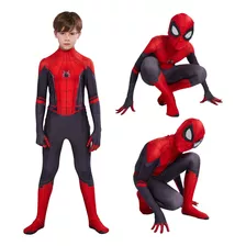 Disfraz De Spiderman Traje Niños Cosplay Anime Disfrace Hero