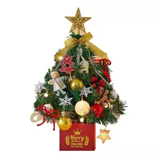 Árbol De Navidad De 50 Cm Adornos Navideños 46 Ornamentos