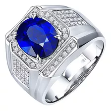 Anillo Ajustable Sapphire Para Hombres