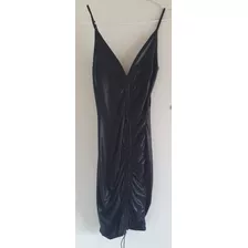 Vestido Corto De Fiesta Paz Cornu S Negro Impecable 