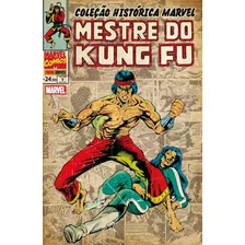 Coleção Histórica Marvel Mestre Do Kung Fu Vol. 9, De Moench, Doug. Editora Panini Brasil Ltda, Capa Mole Em Português, 2019