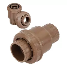 Válvula De Retenção Soldável 50mm - 1 1/2 Pvc Marron