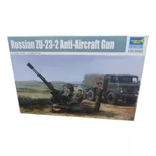 Trumpeter Artilleria Anti Aerea Rusa Zu-23-2 1/48 Supertoys