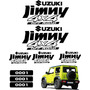 Franja Calcomana Sticker Suzuki Jimny Rinho 4x4 Off Road