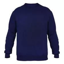 Moletom Liso Gola Redonda Blusa Frio Masculina E Feminina