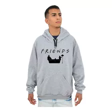  Moletom Canguru Friends Série Sofá Amigos Blusa De Frio