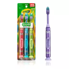 Gum-227jm Crayola Kids Cepillo De Dientes Con Marcador Metál