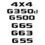Boot Logo Sticker Para Mercedes- Benz Clase G G55 4x4 W461