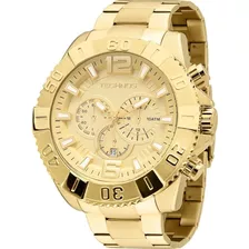 Relógio Masculino Technos Legacy Original Dourado Grande