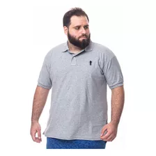 Camiseta Gola Polo Camisa Masculina Extra Plus Size G1 G2 G3