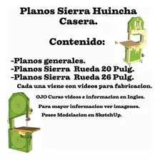 Planos Para Construcción Sierra Huincha Profesional