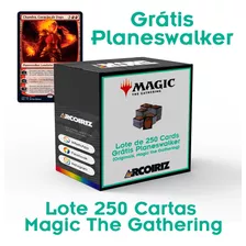 Lote Magic 250 Cartas Mtg + Planeswalker - Frete Grátis!