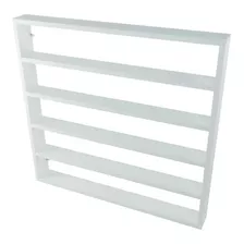 Nicho Organizador Expositor Para 200 Esmaltes 5 Prateleiras Cor Branco