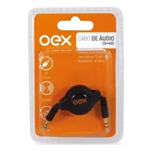 Cabo Retratil De Audio P2 Oex Cb400 Oex - 80 Cm