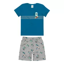 Conjunto Menino Roupa Infantil Verão Malwee