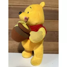 Ursinho Pelúcia Pooh _ Puff - Disney Sega 39cm