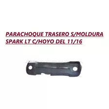Parachoque Trasero Chevrolet Spark Lt S/moldura 11/16 Leer**