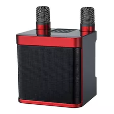 Bocina Bomge Ys203 Bluetooth Portátil Con Dos Micrófonos