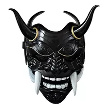 Máscara Facial De Látex Japonesa Scary Monster Kabuki Samura