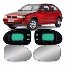 Par Lente Retrovisor Gol Bola G2 95 96 97 98 99 Novo