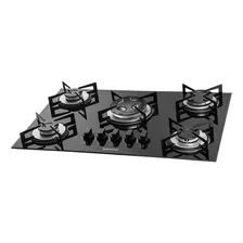 Fogão De Mesa Cooktop 5 Q Tripla Chama Gás Suggar Fg5305vp Cor Preto 110v/220v (bivolt)