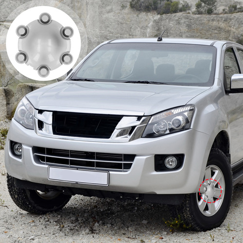 Tapa Central De Rueda Ajuste Perfecto Para Isuzu D-max Foto 7