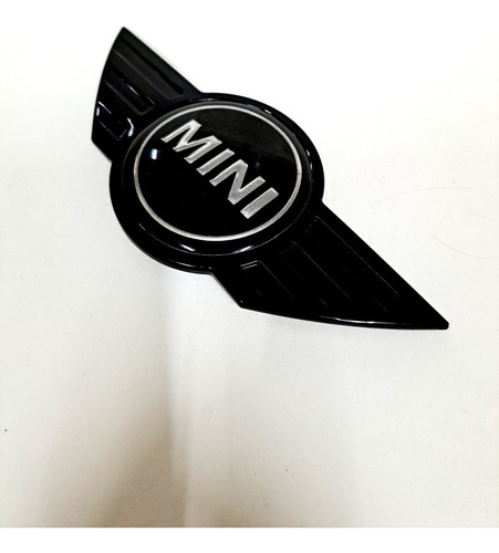 Emblema Frontal Mini Cooper 15.2cm X 7cm Color Negro Foto 5