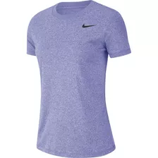 Camiseta Mujer Nike Dryfit Leg Tee Crew