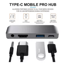 Adaptador Usb 3.0 Hdmi Dock Mobile Pro De Aluminio