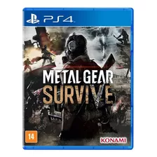 Game Ps4 Metal Gear Survive