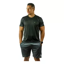 Conjunto Fitness 4 Camisa 4 Shorts Academia Treino Corrida