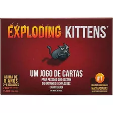 Exploding Kittens - Jogo Galápagos - Português Br - Cartas