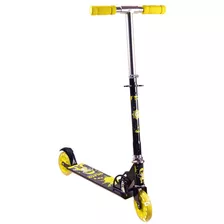 Patinete Infantil Ajustável Até 72 Cm C/luzes Até 70 Kg Unik Cor Geleco/verde- Preto Nome Do Desenho Geleco