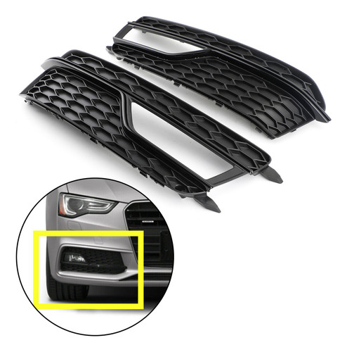 Par De Faros Antiniebla Delanteros Trim Grill P For Audi A5 Foto 2