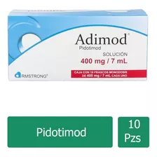 Adimod Solución 400 Mg Caja Con 10 Frascos Con 7 Ml