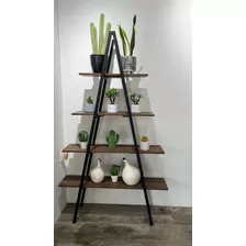 Repisero De Madera Pelìkano Estilo Industrial